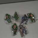 OBXAVV 4.7" Turtles Action Figures 6PCS Figure Bundle Toys Collection Birthday for Kids