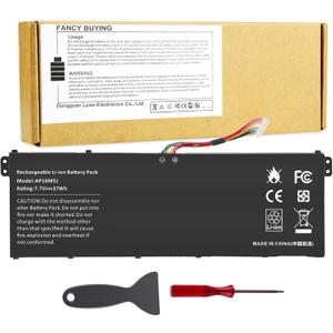 Fancy Buying AP16M5J Laptop Battery for Acer Aspire 1 A114-31 A114-32 Aspire 3 A314-31 A314-32 A314-41 A315-21 A315-21G A315-22 A315-31 A315-32 A315-33 A315-41 A315-51 A315-53 A315-53G 2ICP4/80/104