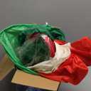 Joliyoou Christmas Inflatable Decoration, 7.2FT H Air-Blown Lighted Christmas Tree Sleeping Inside A Deer, Jumbo Blow Up Xmas Tree Adorned with Red Bow Gift Boxes for Outdoor Indoor Decor