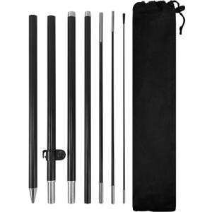 Feather Flag Pole Kit for Swooper Flag 6FT, Swooper Flag Pole Kit with Ground Spike for Feather Flag