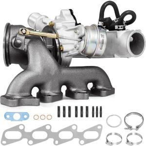 667-203 1.4L Turbocharger with Gaskets Repair kits Compatible with 2011-2015 Chevy Chevrolet Cruze 2012-2020 Sonic 2015-2021 Trax 2013-2021 Buick Encore Replace# 55565353 GT1446
