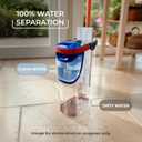 O-Cedar H2prO Flat Mop System | Quick Everyday Cleaning | Dual-Tank Fresh Water System | Machine Washable Reusable Microfiber Mop Pad | Safe on Hardwood, Tile & Vinyl Floors
