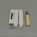 ALIDE Dimmable E12 100 Watt Equivalent LED Candelabra Bulbs C7,2700K Warm White,1000LM T6 E12 10W LED Ceil Fan Light Bulbs for Chandelier Pendant Lighting Salt Lamp,4 Pack