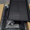 2PCS Under Seat Storage Box for Tesla Model Y 2024, TPE Storage Tray Box with Lid for Model Y 2020-2025 (2025-2026 New Model Y Juniper Can only be installed on rear of front seats (under)