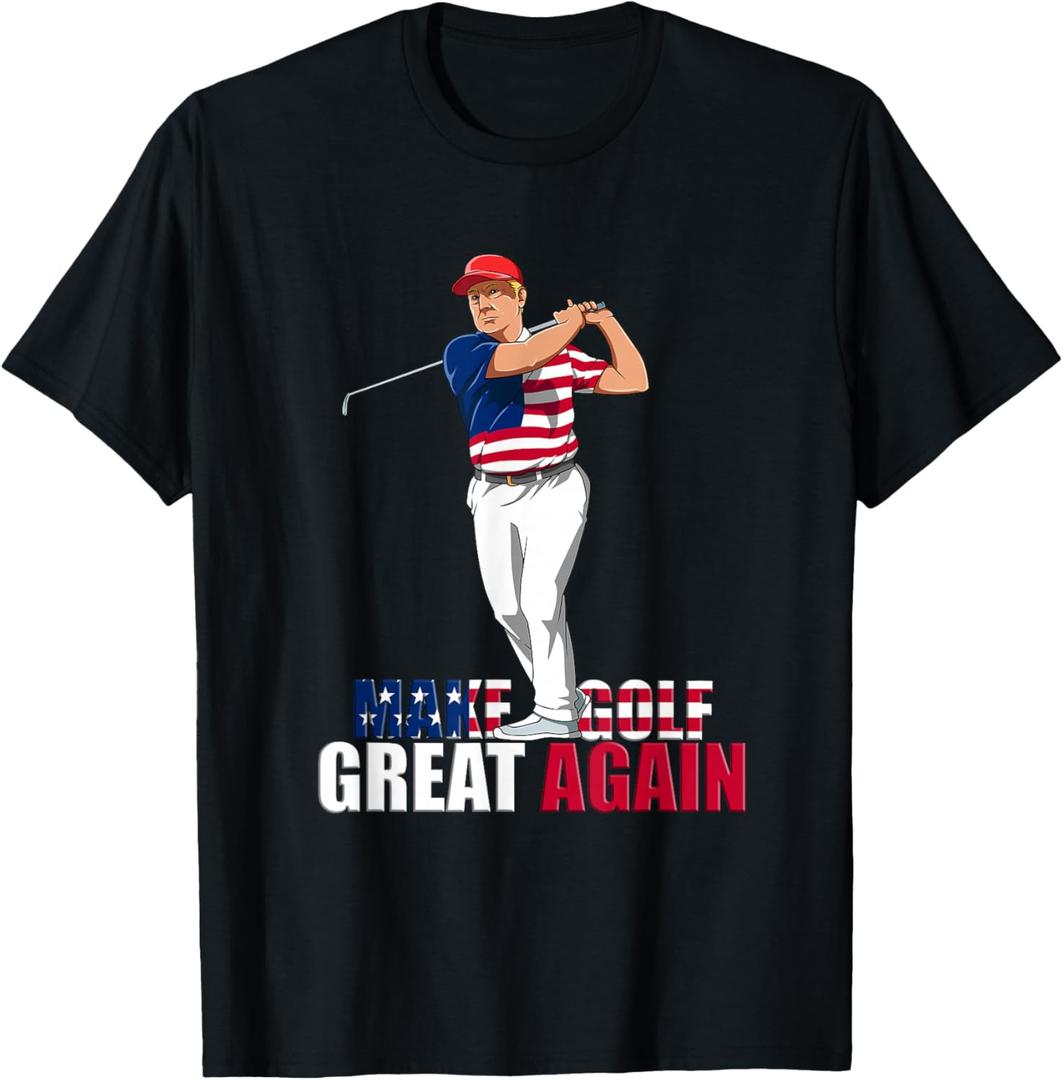 Donald Trump - Funny Golf Gift T-Shirt, M