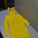 Pikachu Costume for Kids, Official Pokemon Costume Hooded Jumpsuit, Medium 7-8