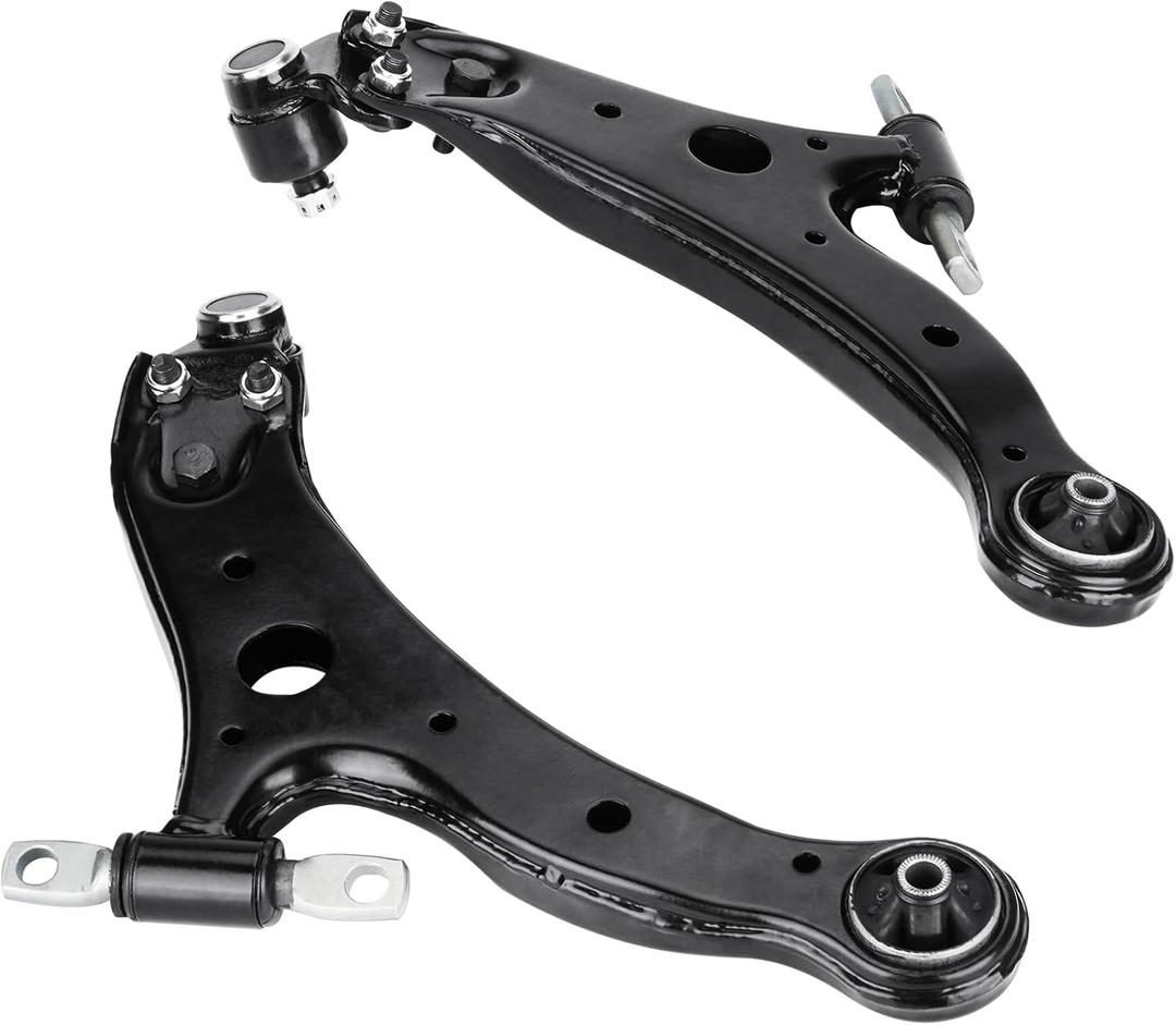 Front Lower Control Arms w/Ball Joints for Toyota Sienna GAS 2004-2010, Suspension Kit MS86169 MS86170 2pc Set