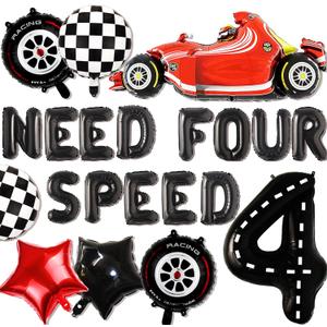 JeVenis Need Four Speed Birthday Decoration Need Four Speed Balloons Backdrop Racing Car 4th Birthday Decoration Boys 4th Birthday Party Supplies Car Balloons JeVenis Need Four Speed Birthday Decoration Need Four Speed Balloons Backdrop Racing Car 4th Birthday Decoration Boys 4th Birthday Party Supplies Car Balloons