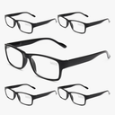 Gaoye Professional Reading Glasses for All Day - Computer Readers with Blue Light Protection - Value Pack