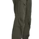 Singbring Women's Athletic Hiking Cargo Joggers Pants Outdoor Workout Lightweight Quick Dry UPF 50 Zipper Pockets, XL