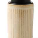 BosilunLife Dish Hand Soap Dispenser - Liquid Pump Soap Dispenser for Bathroom Deco 12oz Ceramic Kitchen Dish Dispenser with Rust-Proof Liquid Pump Modern Refillable Lotion Bottles, Greige