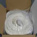 LazBlinds Room Darkening Vertical Blinds Replacement Slats  Polyester Fabric for Sliding Glass Door, Patio & Windows, 82.5"x3.5", 25 Pack, Grey-White