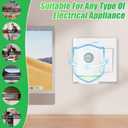 2PCS Energy Saver, 2026 Upgraded Power Energy Saving Device, Electricity Saving Device for Home US Plug 90V-250V 30KW, for Household Office Market