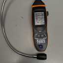 Klein Tools ET120 Gas Leak Detector, Combustible Gas Leak Tester with 18-Inch Gooseneck Has Range 50-10,000 ppm, Includes Pouch, Batteries