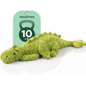 Weighted Dragon Plush, 10lbs Heavy Stuffed Animals for Adults and Kids, 35.4" Large Soft Dragon Weighted Stuffed Animal, Sensory Calming Companion for Bedtime & Relaxation