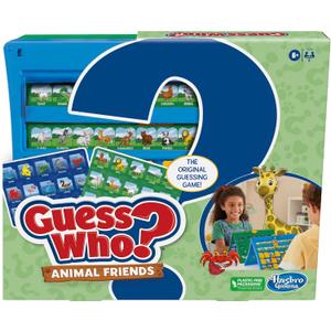 Hasbro Gaming Guess Who? Animal Friends Game | 2 Double-Sided Animal Sheets | 2-Player Board Games for Kids | Back to School Gifts | Ages 6+