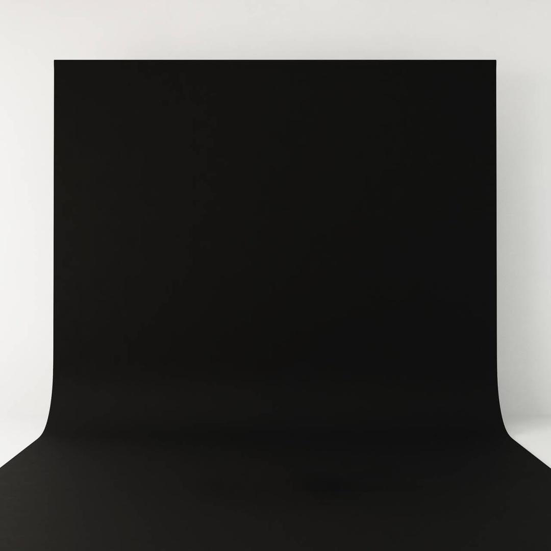 Black Backdrop,5x7FT Black Photo Backdrop for Photography Background Backdrops Curtain for Portraits Studio Photoshoot Halloween Party Screen Video Recording