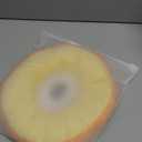 ANWA Adjustable Cat Cone Collar Soft, Cute Cat Donut Collar After Surgery, Kitten Recovery Cones to Stop Licking (Medium, Orange)