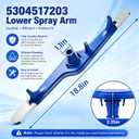 5304517203 1545680 Dishwasher Lower Spray Arm for Frigidaire Kenmore