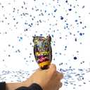 2 x Windy City Novelties 12 Pack Inflatable Gender Reveal Handheld Confetti Popper (Blue Confetti)