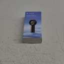 JISULIFE Portable Handheld Turbo Fan [18H Max Cooling Time], 6000mAh USB Rechargeable Personal Battery Operated Lash Small Pocket Fan with 5 Speeds for Travel/Outdoor/Vacation/Concerts- Black