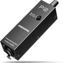 battey powered Portable Personal Amplifier Analog Headphone Amplifier Stereo Headphone Earphone Amp Volume Control Audio Booster with XLR and TRS Input 3.5mm Output Jack