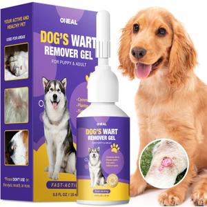 Dog Wart Remover,Pet Skin Tags Remover,100% Natural Painless No Irritation, Safe, and Effective Eliminates Dog Warts - Skin Tags,Safe for pet 6+ Months