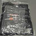 Noubeau Toddler Baby Girls Halloween Outfits Letter Print Flare Sleeve Dress Shirt Cute Pumpkin Bell-Bottoms Pants Scarf (12-18 Months, Black)