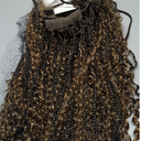Crochet Box Braids Curly Ends 144 Strands 22 Inch Bohomian Crochet Braids Box Braids 3X Goddess Box Braids Crochet Hair Synthetic Crochet Braids Hair Extensions (22inch-6pack, T27)