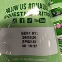 Quest Nutrition Tortilla Style Protein Chips, Salsa Verde, 19g of Protein, 4g Net Carbs, Gluten Free, 1.1 Ounce (Pack of 12), BB Date 08/03/2026