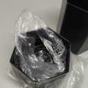 Jetec Hexagonal Jewelry Display Risers Hexagonal Market Display Risers Stands Acrylic Showcase Acrylic Stand for Jewelry Model Figures Decoration, 6 Sizes, Black, 6 Pieces