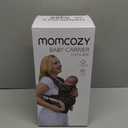 Momcozy Baby Carrier - Ergonomic, Cozy and Lightweight Carrier for 7-44lbs, Effortless to Put On, Ideal for Hands-Free Parenting, Enhanced Lumbar Support, Purehug for Infant to Toddler, Khaki