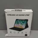 OYEEICE for iPad 9th Generation Case with Keyboard 10.2'' - 7 Color Backlit Wireless Keyboard Cover with Pencil Holder for iPad 9th/8th/7th Gen 10.2 inch, iPad Air 3rd Gen & iPad Pro 10.5" - Black (Classic Style A)