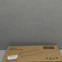 Black Floating Shelves for Wall Decor, Wall Mounted Wood Storage Shelf for Bedroom, Living Room, Bathroom, Kitchen, Nursery, Display Picture Ledge Shelf with Lip Set of 2-14 Inches, Black (13.6in)