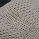 Women Swimsuit Crochet Swim Cover Up 2026 Summer Bathing Suit Swimwear Mesh Knit Beach Dress Vacation Outfits, Beige M