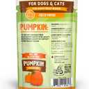 3 x Weruva Pumpkin Patch Up! Pumpkin Puree Pet Food Supplement for Dogs & Cats, 1.05oz Pouch (Pack of 12) (EXP 03/10/25)