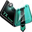 ESR 2 Pack Armorite Screen Protector for iPad mini 7th Gen (A17 Pro, 2024) & 6th Gen (2021), 9H Tempered Glass Film with Ultra Fit Tray, Military-Grade Protection, HD Clarity, Dust & Bubble-Free