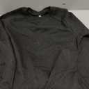 Saloogoe Sweatshirts for Women Crewneck Cable Knit Sleeve Sweaters Lightweight Fashion 2025 (Black, M)