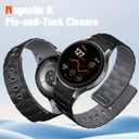 Bandletic Magnetic Silicone Band Compatible with Galaxy Watch 6 Classic Bands - 20mm No Gap Sports Strap for Watch 7 5 4 FE 40mm 44mm/for Galaxy Watch 4 Classic 43mm 47mm 42mm 46mm/Watch 5 Pro 45mm