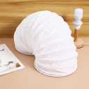 Cabilock Paper Floor Lamp Shade 37.4 Inch White Rice Paper Globe Lampshade for Living Room Bedroom Home Light Cover Soft Lighting Effect