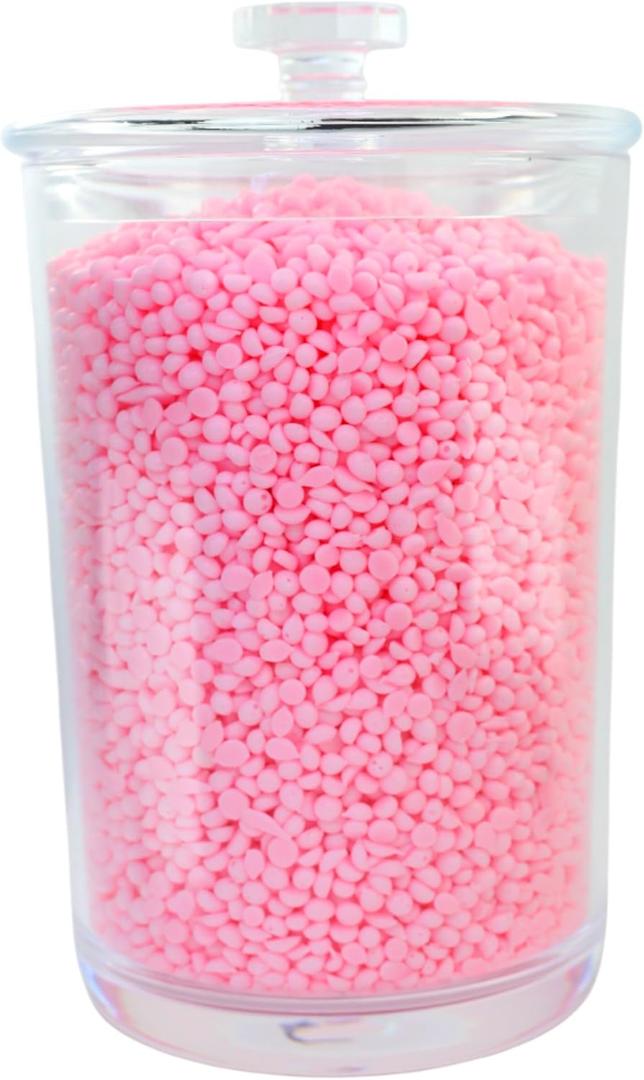 Skywin Small Plastic Laundry Jars with Lid 4.3 x 4.3 x 7.7 Inches, Laundry Detergent Jar for Laundry Room, Dishwasher Pod Container (Clear) (1 Pack)