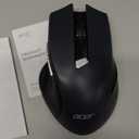 acer Wireless Mouse for Laptop, 2.4GHz Computer Mouse 3 Adjustable DPI Office Cordless USB Mice with USBA Receiver, 6 Buttons, 1600 DPI, Medium to Large Sized Hands Compatible with PC, Laptop, Desktop