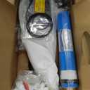 iSpring RCC7AK, NSF Certified, 75 GPD, Alkaline 6-Stage Reverse Osmosis System, pH+ Remineralization RO Water Filter System Under Sink, Patented Top-Mounted Faucet Design for Easy Installation (Brushed Nickel Faucet)