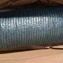WindscreenSupplyCo] 60% 5'10'' x 100 FT Eyelets Shade Cloth Roll Sunblock Shade UV Resistant Net for Garden Greenhouse Flower Plant Patio Kennel, Green - PS6160GRN