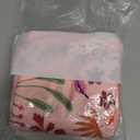 COARVXA Floral Pillow Covers 24x24 Set of 2,Pink Farmhouse Floral Pillow Covers Decorative Double Sided Pattern Cushion Cover Soft Pillow Case for Living Sofa Room Bed Porch Patio Square Pillow Cover