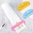 Toothpaste Squeezer, Toothpaste Squeezer Tube Roller 10 Pcs Plastic Holder Clips Plastic Clips for Saving Facial Cleanser Creams Paint for Bathroom Home and Apartment Essentials