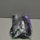 Witch Costume Set for Girls Led Light Up Halloween Costume Dress Up with Hat Cape (5-7 Years, XL)