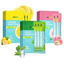 60PCS Travel Size Fruit Mouthwash, Mouthwash Set for Oral Care, Bad Breath, Alcohol-Free, Travel Size Mouth wash(A)