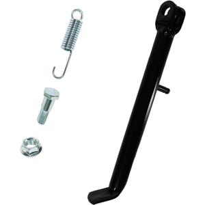 JMCHstore Mini Bike Kickstand w/Spring for Trailmaster MB200 Hurricane 200X PRO Monster Dog II,Serengeti puma, Yukon trail puma 200 Mini Bike Black