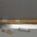 30" Slide-in Range Rear Filler Kit W10113901A, Stove Gap Universal Triangular Filler Strip, Top Trim Kit Between Stove and Wall for Whirlpool & Most Brand, Aluminum Gap Cover Silver